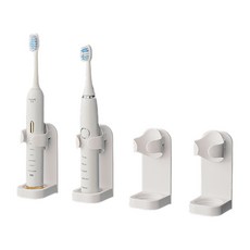 홈바내쓰 부착 간편조립 욕실인테리어 물빠짐 전동칫솔 꽂이, 화이트, 4개 undefined/undefined 반품 최저가 6,470원