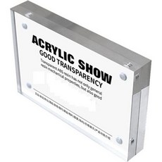 셀러마켓 투명 아크릴 양면 차량용 액자 M, 혼합색상, 1개 자동차용품/인테리어 반품 최저가 2,380원