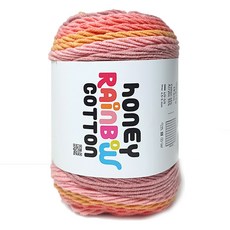 니뜨 허니 레인보우 코튼 뜨개실 100g, 1개, 520핑크오렌지 홈인테리어/DIY 패키지 반품 최저가 8,000원