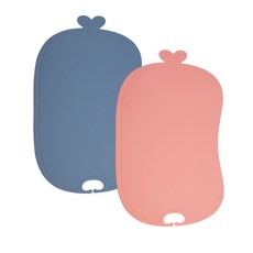 이놀 TPU 이유식 안심 도마 2종 세트, 블루베리, 핑크로즈 주방용품/1인가구 주방용품 반품 최저가 9,880원