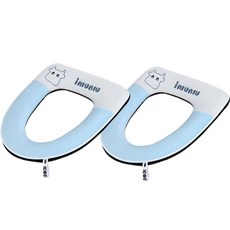 이사벨홈 손잡이 쿠션 변기커버, 하늘, 2개 홈인테리어/변기/비데용품 반품 최저가 4,490원