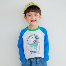 라라아망 남아용 씽씽공룡 라글란 티셔츠 출산/유아동/유아동패션 반품 최저가 11,470원