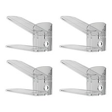 엘케이에이치 높이조절 신발 정리대, 투명, 4개 생활용품/수납/정리 반품 최저가 21,710원