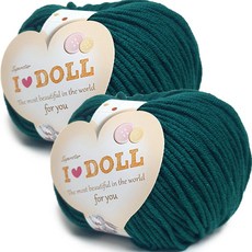 니뜨 아이돌 실 45g, 41 다크청록, 2개 undefined/undefined 반품 최저가 3,490원