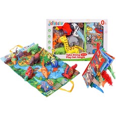 Jollybaby 아동용 플레이매트 촉감발달완구 세트, 공룡시리즈, 1개 완구/취미/신생아/영아완구 반품 최저가 56,110원