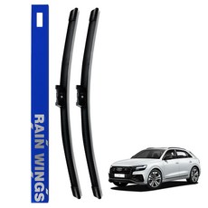 레인윙스 아우디 Q8 4M 45TDI 전용 와이퍼 전면 2종 세트, 1세트 자동차용품/차량관리/소모품 반품 최저가 14,000원