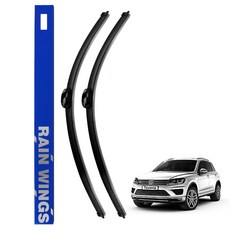 레인윙스 폭스바겐 투아렉 7L / 뉴 투아렉 7P5 / 1.5세대 / 2세대 와이퍼 전면 2종 세트, 1세트 자동차용품/차량관리/소모품 반품 최저가 21,740원