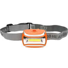 동그란주먹 아웃도어 밴드형 헤드랜턴, 오렌지, 1개 스포츠/레저/등산/아웃도어 반품 최저가 6,010원