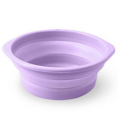 심플리앤 공간절약 다용도 접이식 대야 대, 퍼플, 1개 홈인테리어/욕실용품 반품 최저가 5,810원