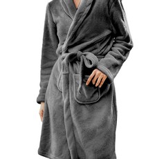 바디공식 극세사 호텔 샤워가운, 1개, 그레이 홈인테리어/수건/타월 반품 최저가 9,130원