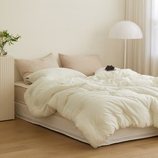마틸라 슈크림 세미워셔 점핑 차렵이불 홈인테리어/침구 반품 최저가 45,930원