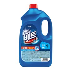 비트 딥클린 파워 일반 드럼겸용 세탁세제 리필, 1개, 4L 생활용품/액체세제 반품 최저가 9,720원