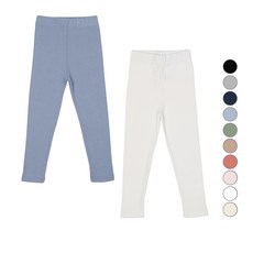 레인보우키즈 아동용 데일리 스판 레깅스 2종 세트 출산/유아동/유아동패션 반품 최저가 14,360원