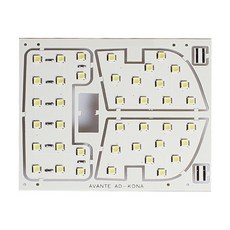 렉스디 순정형 LED 실내등 1 아반떼 AD, 1개 자동차용품/차량관리/소모품 반품 최저가 21,330원