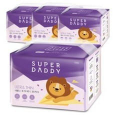 슈퍼대디 울트라씬 팬티형 기저귀, 대형(L), 30매 생활용품/일회용기저귀 반품 최저가 8,130원