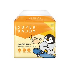 슈퍼대디 미스터펭 매직슬림 팬티형 기저귀 키즈형 20p, 키즈형(Kid), 20매 생활용품/일회용기저귀 반품 최저가 14,160원