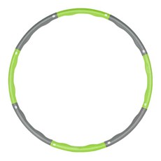 렛츠무브 분리가능 마사지 훌라후프, 1200g, 그린그레이 스포츠/레저/홈트레이닝 반품 최저가 11,060원
