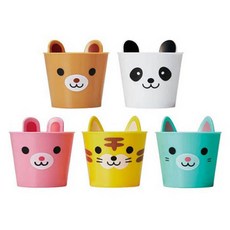 토루네 이홈베이킹 캐릭터 디저트컵 세트, 5개입, 1세트 주방용품/일회용품/종이컵 반품 최저가 6,770원