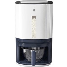 스텔라룸 밀폐 원터치 쌀통, 네이비 주방용품/밀폐저장/도시락 반품 최저가 30,340원