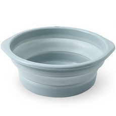 심플리앤 공간절약 다용도 접이식 대야 미니, 블루, 1개 홈인테리어/욕실용품 반품 최저가 4,020원