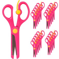 민화샵 손안다치는 휴대용 미니 안전 가위 UFCOF0802, 핑크, 20개 문구/오피스/미술/화방용품 반품 최저가 20,930원