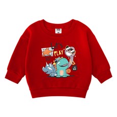 키즈크루 아동용 특양면 렛츠플레이 맨투맨 출산/유아동/유아동패션 반품 최저가 16,900원