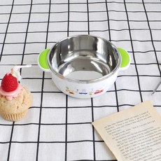 유아용 부릉부릉 논슬립 스텐 대접, 화이트, 1개 출산/유아동/이유용품/유아식기 반품 최저가 7,400원