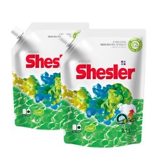 쉬슬러 액상세제 유칼립투스 리필, 2.1L, 2개 생활용품/액체세제 반품 최저가 9,700원