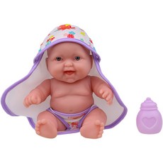 베렝구어 No 16822 미니목욕놀이 아기인형, 가운 웃는표정, 1개 완구/취미/인형 반품 최저가 18,000원