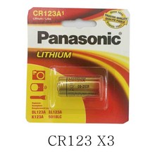 파나소닉 카메라용 리튬 3V 특수건전지 CR123A, 1개입, 3개 생활용품/생활전기용품 반품 최저가 8,760원