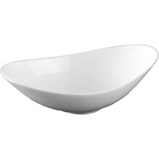 윌맥스 올리비아 배모양 타원볼 대 20.5cm, 화이트, 1개 주방용품/1인가구 주방용품 반품 최저가 6,810원