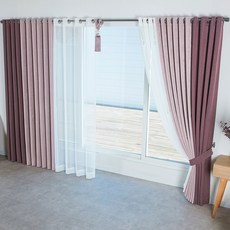 지나송 디아 4중직 암막커튼 3종 + 봉 세트 방문설치 홈인테리어/FW 침구샵 반품 최저가 95,460원