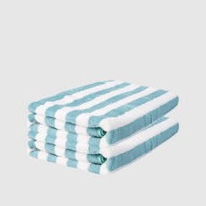 스토리원 스트라이프 목욕 물놀이 비치타월 RKU-SSAC05 L, 그린, 2개 홈인테리어/수건/타월 반품 최저가 7,370원