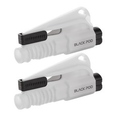 블랙팟 탈출하카, 2개, 그레이 자동차용품/부품/안전/공구 반품 최저가 8,670원