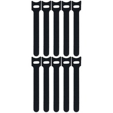 소소마켓 벨크로 케이블 타이 전선 정리 고정 홀더, 블랙, 10개 문구/오피스/사무용품 전문관 반품 최저가 6,180원