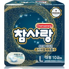 참사랑 밴드형 파워 흡수 성인용 기저귀 대형, 10개입, 1개 생활용품/생리대/성인용기저귀 반품 최저가 5,710원