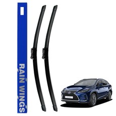 레인윙스 렉서스 뉴 RX 4세대 와이퍼 전면세트, 1세트 자동차용품/차량관리/소모품 반품 최저가 15,390원