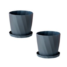 마크하스 심플 파스텔 화분 중형, 그레이, 2개 홈인테리어/원예/가드닝 반품 최저가 6,060원