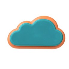 라니마켓 구름모양 데스크탑 접착식 선정리, 블루, 1개 생활용품/생활전기용품 반품 최저가 1,390원