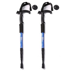 고강도 튼튼한 트레킹 하이킹 스틱 지팡이 2p, 블루, 2개 스포츠/레저/등산/아웃도어 반품 최저가 9,230원