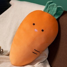 올셀 귀여운 케릭터 등박이 베개 쇼파 쿠션 당근, 오렌지 홈인테리어/쿠션/방석 반품 최저가 14,910원