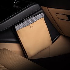 벤딕트 2세대 차량용 LED 앞좌석용 쓰레기통 + 쓰레기봉투 세트, 새들브라운, 1세트 자동차용품/인테리어 반품 최저가 19,270원