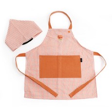 세맘스 어린이 리틀 체크 앞치마 + 두건 세트 튤립 문구/오피스/미술/화방용품 반품 최저가 13,090원