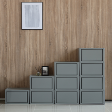 까사마루 원터치 리빙박스, 쿨 그레이 홈인테리어/수납/정리 반품 최저가 24,340원