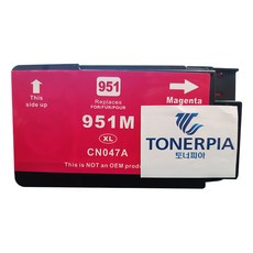 HP 토너피아 호환잉크 951XL, M 빨강, 1개 undefined/undefined 반품 최저가 4,830원