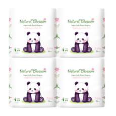 네추럴블라썸 초박형 팬티기저귀 24p x 4팩, 96매, 대형(L) 생활용품/일회용기저귀 반품 최저가 31,930원