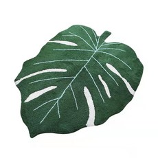 MA 내추럴한 나뭇잎 모양 러그 홈인테리어/카페트/쿠션 반품 최저가 23,810원