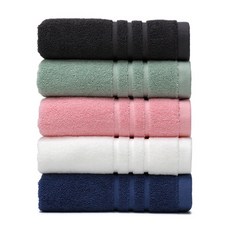 애슐리 모던 호텔타월 171g 30수 코마사, 퓨어화이트 + 산토리니블루 + 베이비핑크 + 다크그레이 + 피스타치오, 5개 홈인테리어/수건/타월 반품 최저가 18,770원