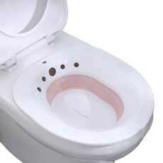 더자카 접이식 변기용 좌욕기, 1개, 핑크 생활용품/욕조 반품 최저가 4,650원