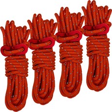 오즈니 캠핑 반사 텐트 스트링 로프 4p, 오렌지 스포츠_레저/캠핑전문관 반품 최저가 3,490원